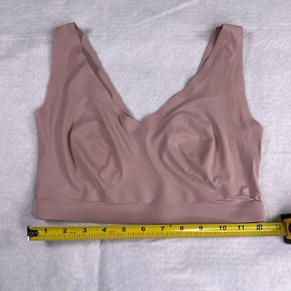 SOMA Enbliss Bralette Wireless Seamless Bra Size Large L Nude *NO PADDING* - Picture 8 of 10